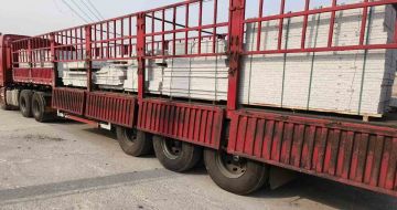 十堰 白麻荔枝面外墙干挂，工厂装车日常