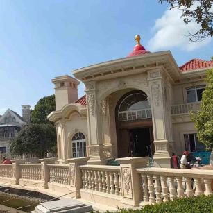 十堰 黄金麻花岗岩欧式别墅