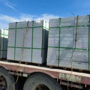 十堰 芝麻白花岗岩地铺石装车日常