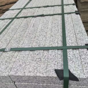 十堰 白麻花岗岩直行盲道石，盲条，地铺石