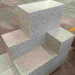 十堰 白麻花岗岩荔枝面地铺石