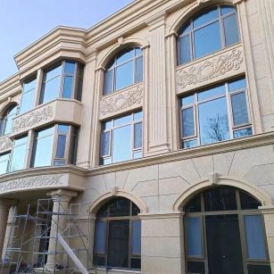 十堰 黄金麻花岗岩别墅外墙干挂