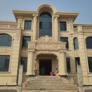 十堰 黄金麻花岗岩别墅外墙干挂