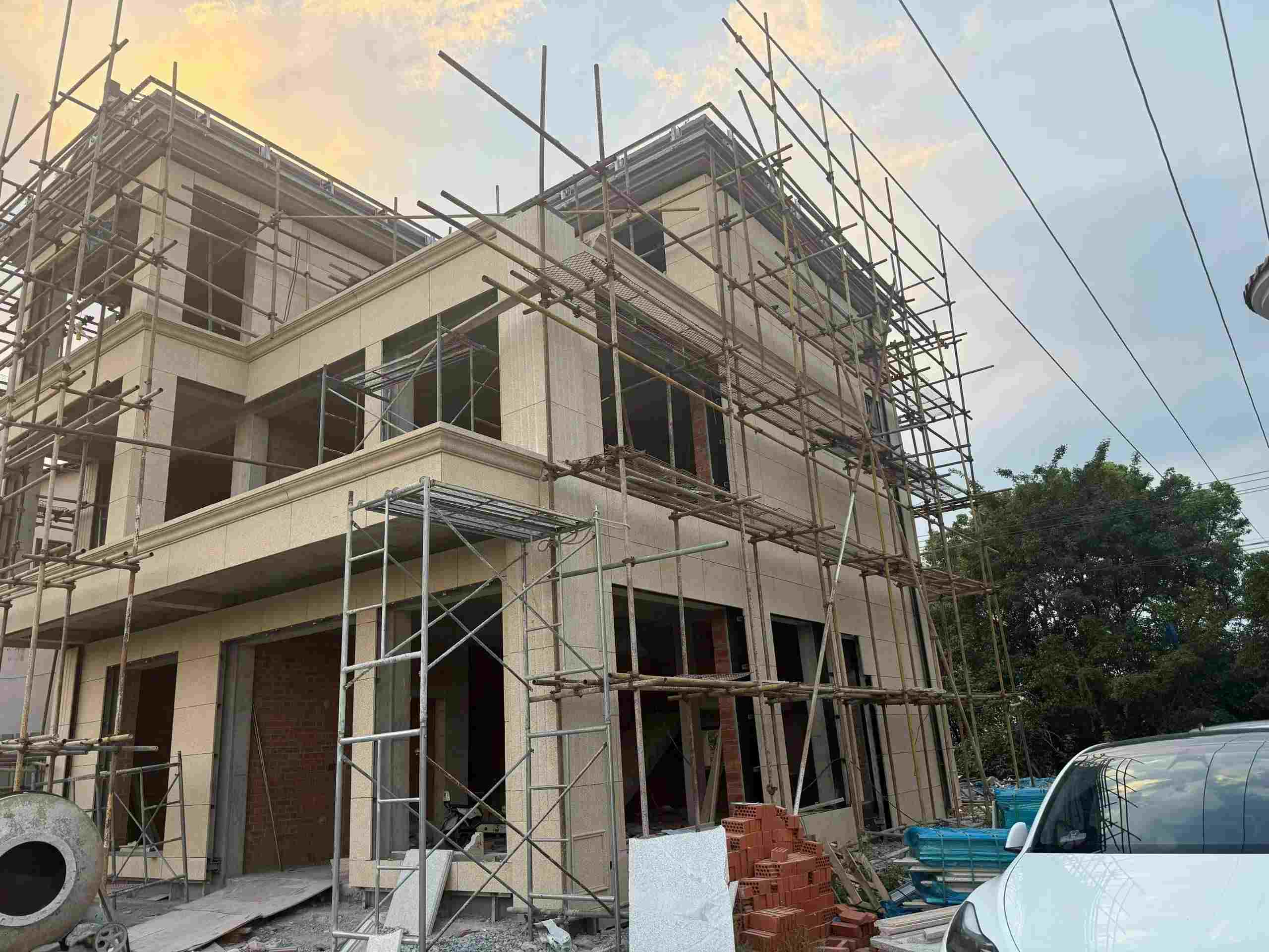 十堰 黄金麻荔枝面花岗岩外墙干挂