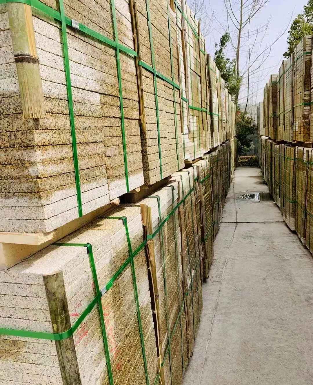 十堰 黄金麻花岗岩荔枝面地铺石