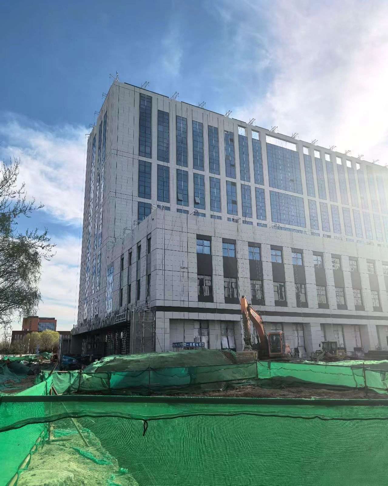 十堰 白麻花岗岩石材外墙干挂