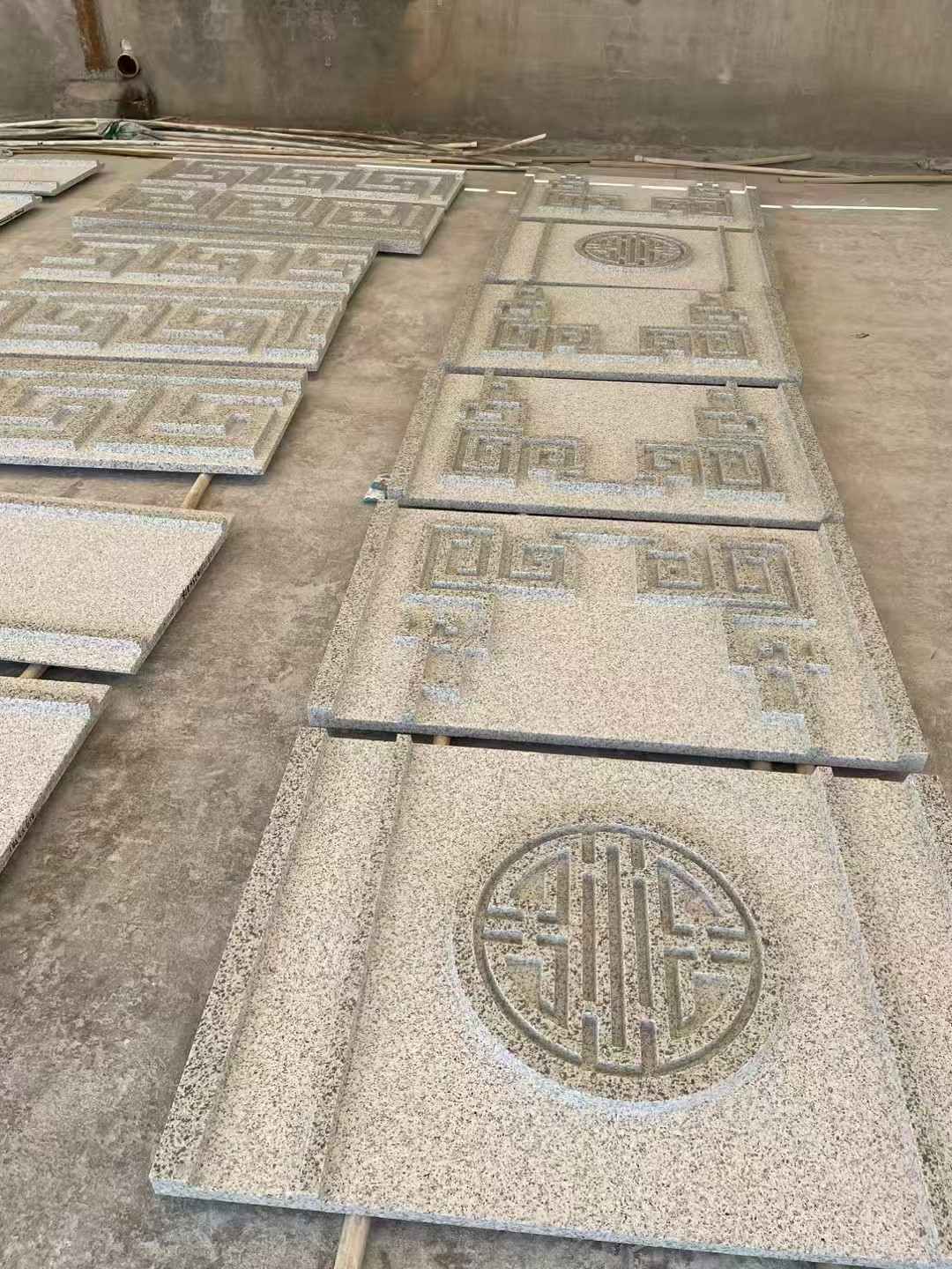 十堰 白麻花岗岩外墙立面雕刻板