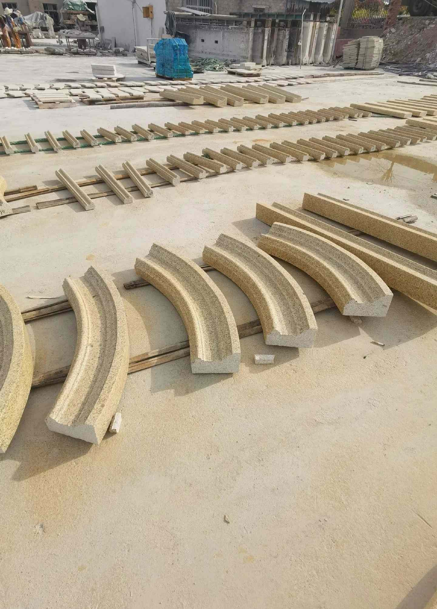 十堰 黄金麻花岗岩别墅线条